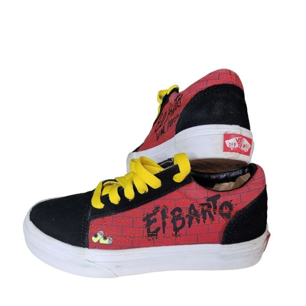 VANS Simpsons El Barto Kids Childrens Boys Shoes US‎ Size 1